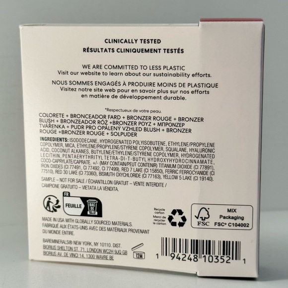 Bare Minerals: Complexion Rescue Blonzer (Miss of Mauve/Travel Size) - Picture 3 of 3